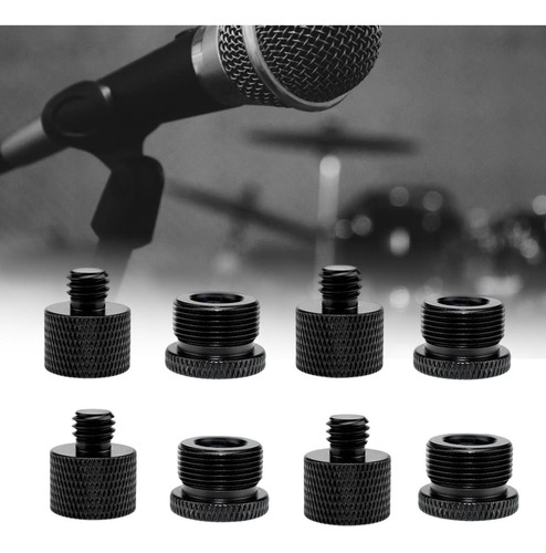 8x Adaptador De Soporte De Micrófono Juego De Adaptadores