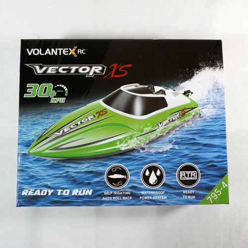 Lancha Radiocontrol 2.4g Volantex Con Batería Extra Completa