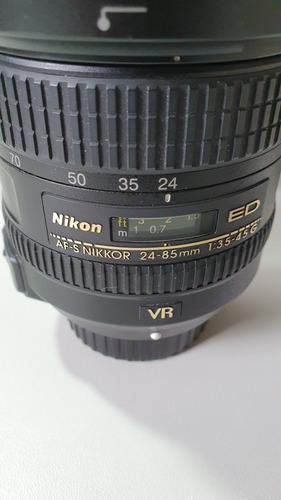 Lente Nikon Af-s 24-85 Vr Ed