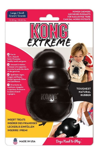 Kong Classic Extreme L - Perro - Ultra Resistente Rellenable