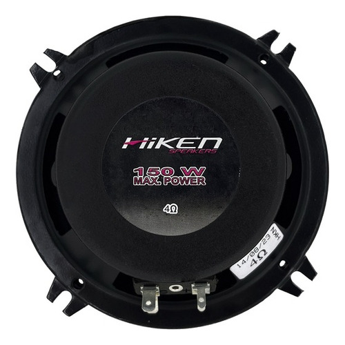 Alto Falante Hiken Triaxial 5 150w Rms Cor Preto