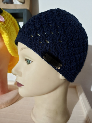 Gorro Tejido Para Vuelta De Cabello 