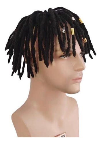 Peluca De Rastas De Hombre Negro Cos