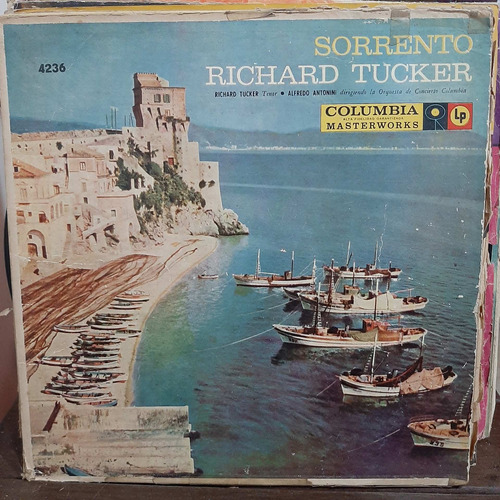 Vinilo Richard Tucker Tenor Sorrento Cl2