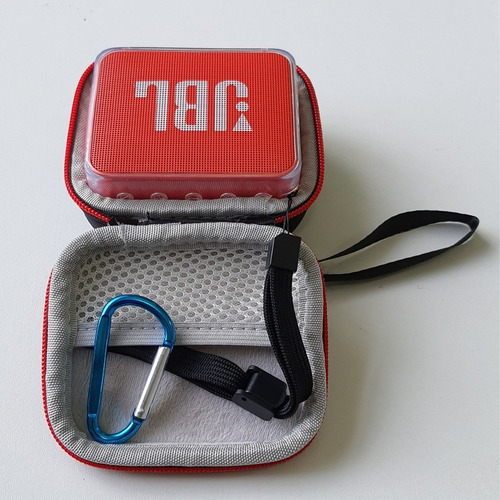 Caixa De Som Jbl Go 2 Portátil Bluetooth Go2 + Case + Capa