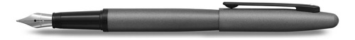 Lapicera Pluma Fuente Sheaffer Vfm Matte Gray Bt Medium