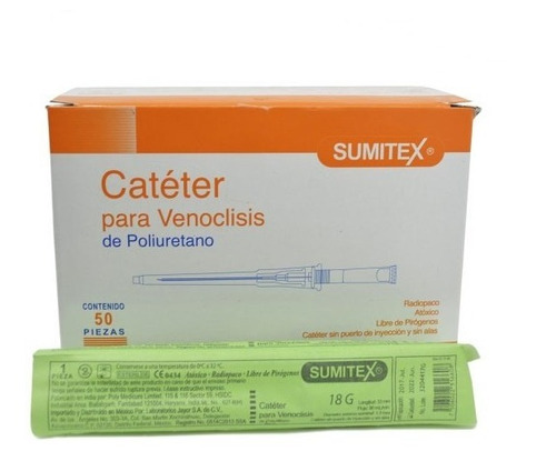 Sumitex (punzocat)  18g C C/50 Verde Politetrafluoretileno