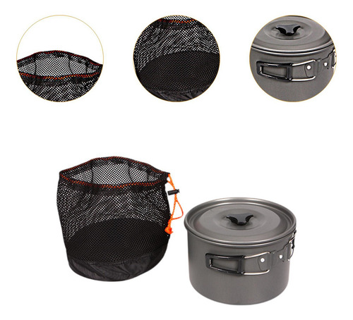 Pot De Campamento Portátil Outdoor Freing Freing De Alta
