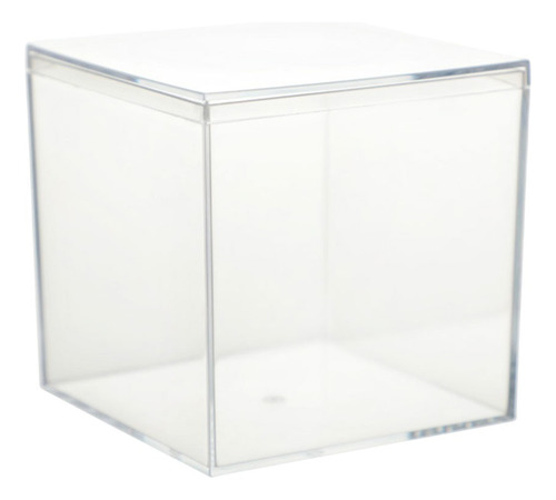 Caja De Almacenamiento De Acrílico Transparente Con Tapa De