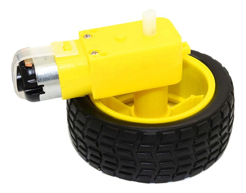 Rueda De Goma De 2 Piezas Para Modelo De Coche Robot