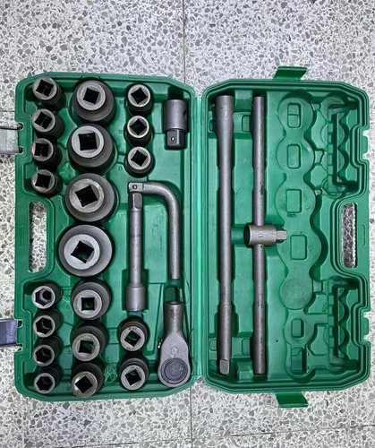 Dado De Impacto 3/4 Y 1 Pulgadas 26 Piezas Profesional