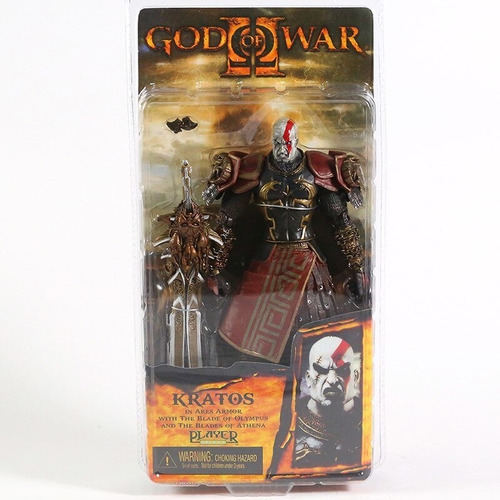 Figura De Acción Neca God Of War Kratos (boca Abierta) Model