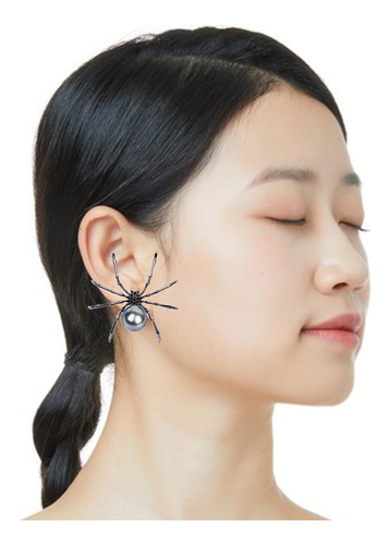 6 Pendiente De Aranéida Para Halloween, Bisutería Gótica