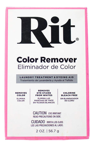 Dye Powder Rit, Removedor De Color Concentrado Multiusos, 32