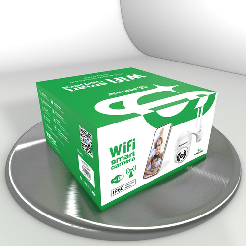 Câmera de segurança Orbitronic ORB776 com resolução 1080p branco