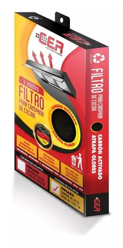 Filtro Campana Extractora (caja 6 unidades)