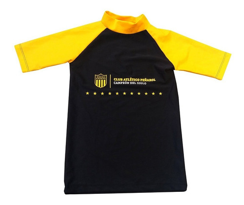 Remera Malla De Peñarol Con Protección Uv 50