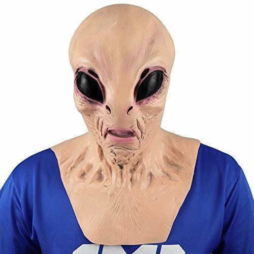 Alien Head Mask For Halloween Costume Party Prop
