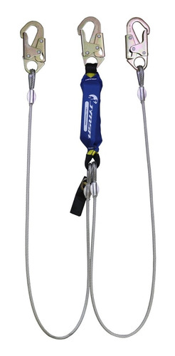Imagen 1 de 4 de Linea De Vida Amortiguador Cablede Acero 1.8m