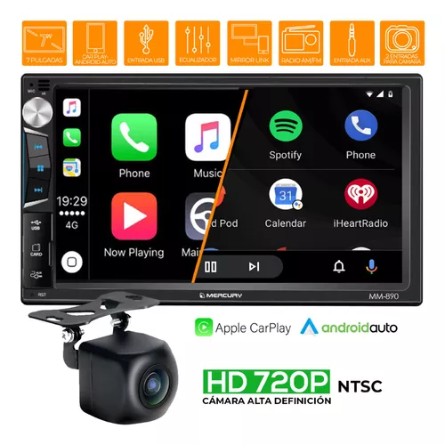 Familiar Directamente Aniquilar Pantalla Stereo Mirror Link Bluetooth Car Play Camara Auto