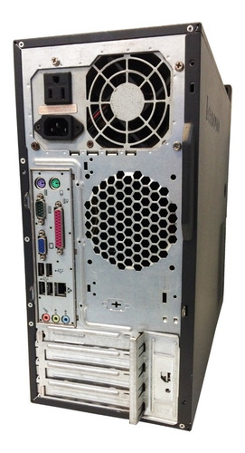 Imagem 3 de 6 de Computador + Monitor Cpu Lenovo Core 2 Duo 4gb Hd 320gb