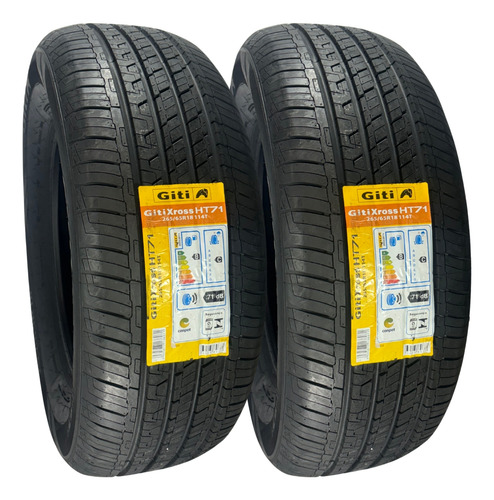 Kit 2 Pneus 265/65r18 Giti Gitixross Suv/4x4 Ht71 114t Shark