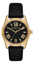 Comprar Michael Kors Mujer Michael Kors Mk4748 Lexington Color De La Correa Negro Color Del Bisel Dorado Color Del Fondo Negro