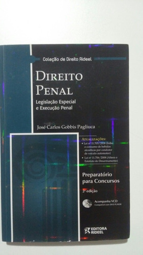 Livro - Direito Penal Legislação Especial E Execução Penal