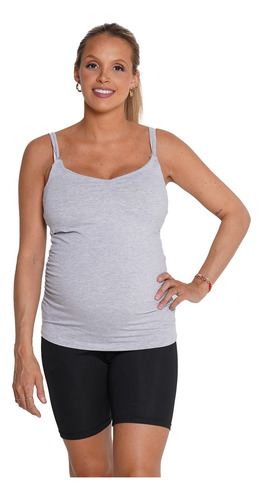 Musculosa Maternal De Algodon Elastizado Art 2372 Que Sera