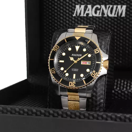 Relógio Masculino Magnum Automático Ma35075p