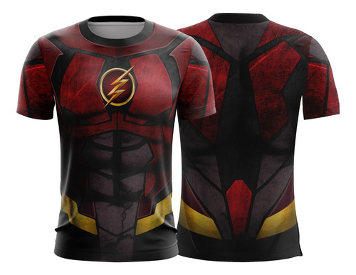 Camiseta Unissex Personalizada Herois Flash