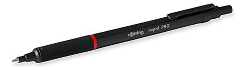 Bolígrafo De Dibujo Técnico Rotring Rapid Pro Retráctil, Con