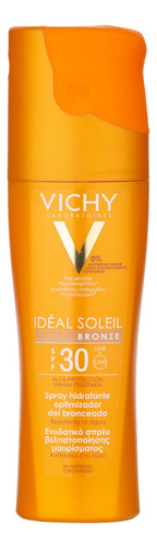 Protector solar  Vichy  Idéal Soleil Bronze 30FPS  en spray 200mL