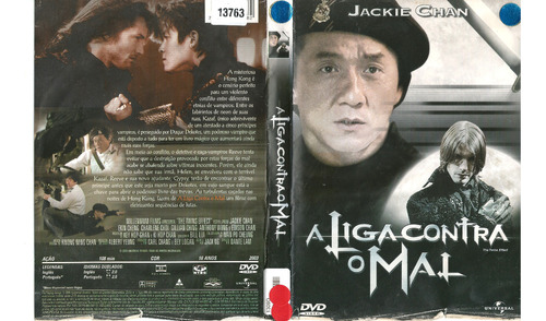 Dvd -  A Liga Contra O Mal - Jackie Chan