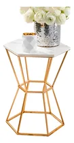 Comprar Mesa Lateral Hexagonal, Marbel Design Modelo Ml012