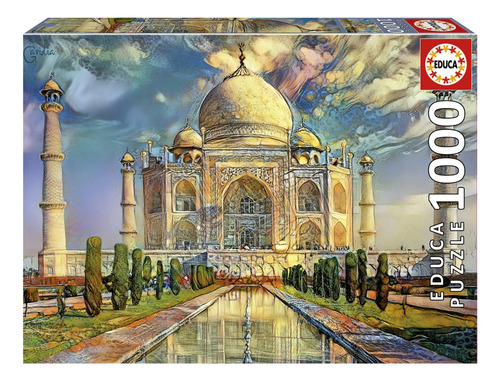 Rompecabezas Puzzle Educa 1000 Piezas Taj Mahal 19613