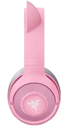 Audifonos razer rosados con orejas clearance