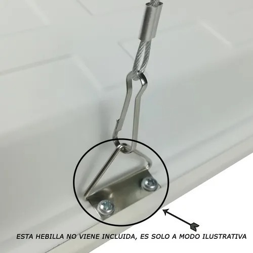 Imagen 8 de 8 de Kit De Suspension Para Panel Led, Plafones 120x30,60x60, Etc