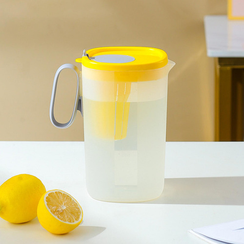 Jarro De Plástico Com Tampa E Alça 2200ml Compatível Com