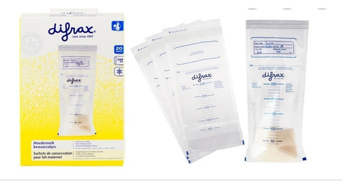 Imagen 3 de 4 de Sacaleches Manual + Bolsas Leche 20 Pzs