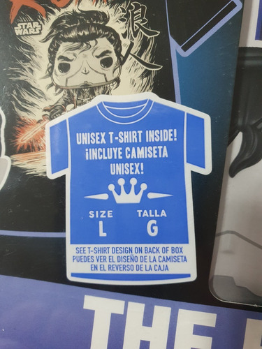Funko Pop The Ronin Star Wars + Camiseta Talla G Size L