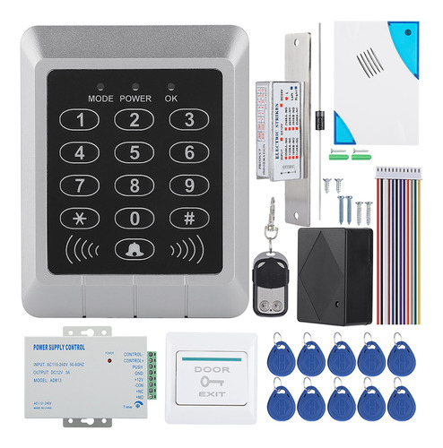 Kit De Control De Acceso, Sistema De Teclado Rfid, Cerradura