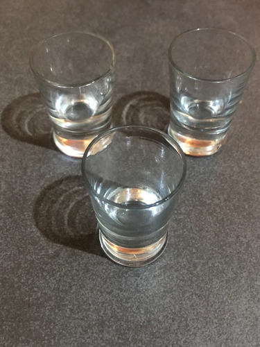 Juego De 3 Chupitos De Vidrio