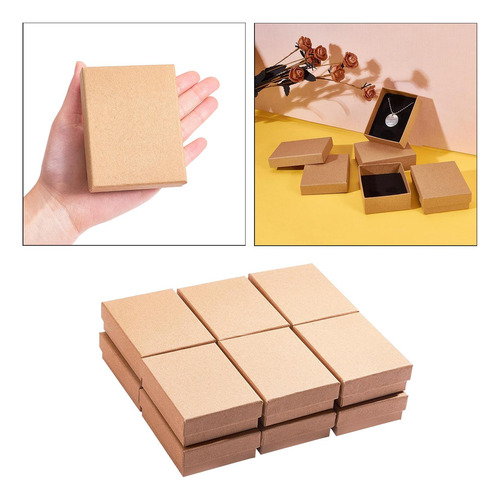 2 Juego De 12 Cajas De Regalo Para Joyas, Cajas De Regalo