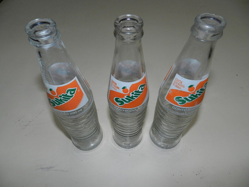 Decoração Coleção Garrafa Antiga Refrigerant Sukita De 1994
