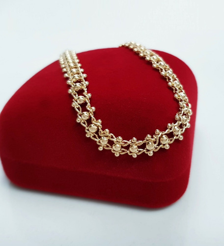 Imagem 6 de 7 de Tornozeleira Feminina Zirconia Ponto De Luz Banhada Ouro 18k