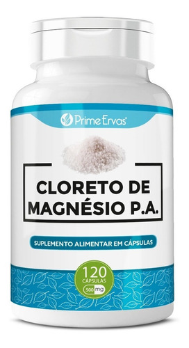 Cloruro de magnesio p.A. 120 cápsulas 500 mg