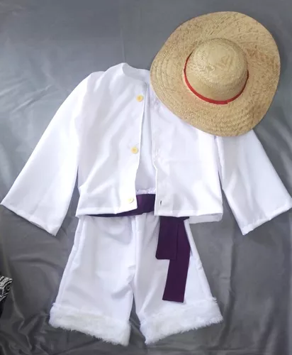 Anime Traje De Uma Peça Wano País Macaco D. Luffy Cosplay Quimono