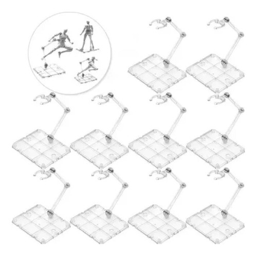 10pcs Base Soporte Para Figuras De Acción