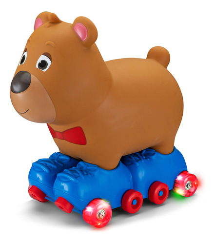 Kid Trax Silly Skaters Bear Toddler Foot To Floor Ride On T.